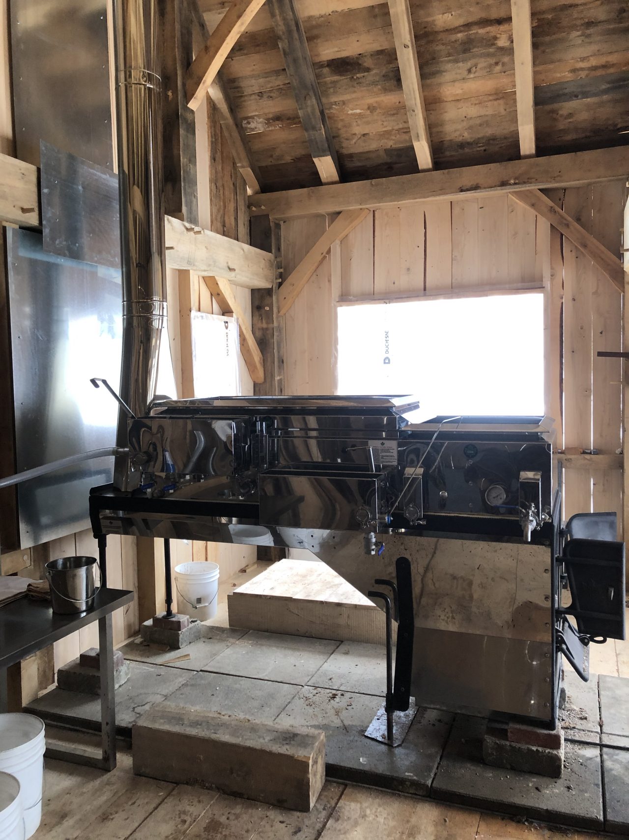 Maple Syrup Evaporator Installation Midhurst WellSwept Chimneys